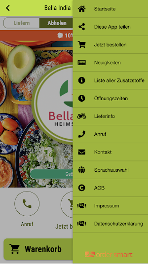 Pizza Bella India Screenshot 2