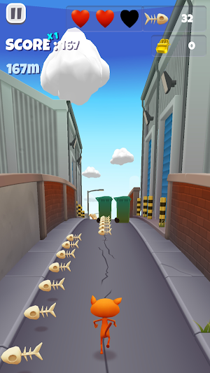 Cat Running Screenshot 2