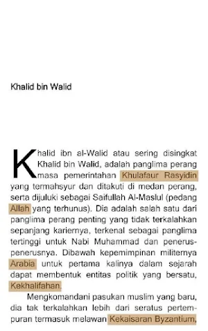 Panglima Perang Islam Screenshot 1