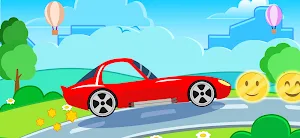 Car racing & coloring toddlers Screenshot 0
