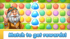 Gem Crush -  match 3 game Screenshot 1