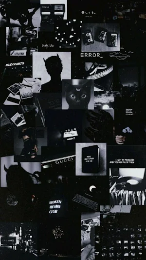 Black Aesthetic Wallpaper Screenshot 1