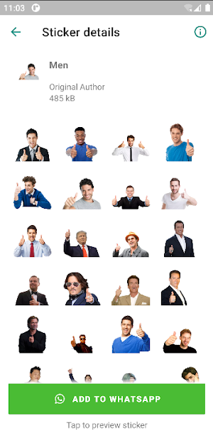 Thumbs Up Stickers Pro Screenshot 2