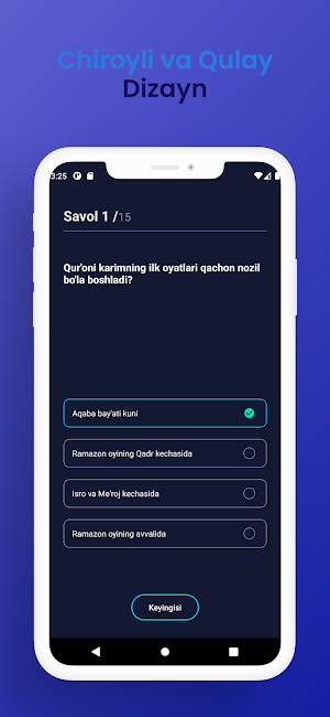 Diniy savol-javoblar Screenshot 2