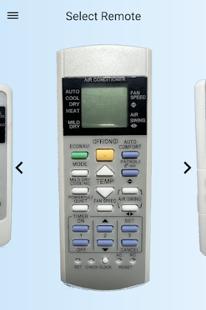 Remote For Panasonic AC Screenshot 1