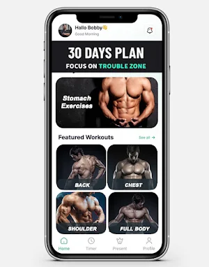 Stomach Exercise App For Men Screenshot 1