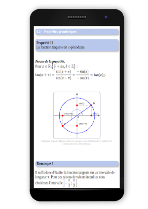 Maths TS : Fonctions trigonométriques Screenshot 2