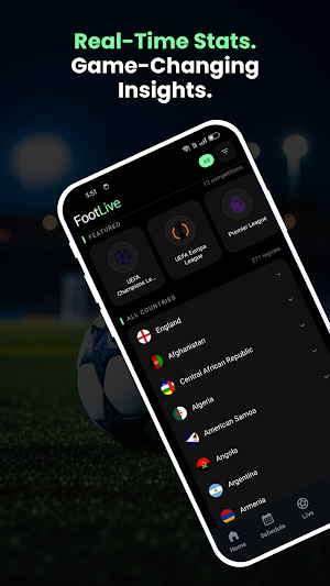 FootLive – Live Football Score Screenshot 2