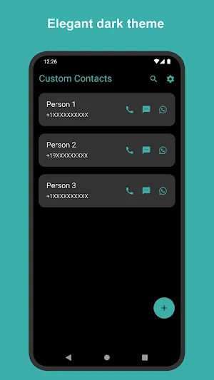 Custom Contacts Screenshot 3