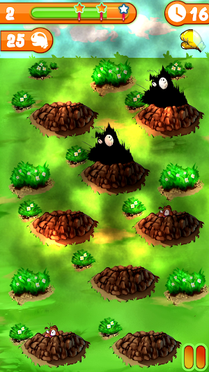 Punch a mole! Whack a mole - Arcade Game Screenshot 3