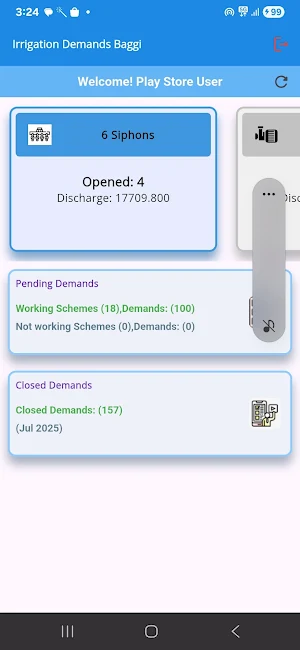 Irrigation Demands Baggi Screenshot 0