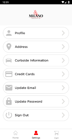 Milano Pizzeria Ocala Screenshot 1
