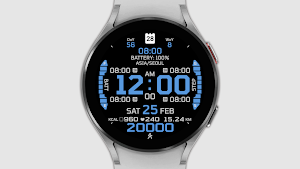 IWF AllNew DIGI II watch face Screenshot 2