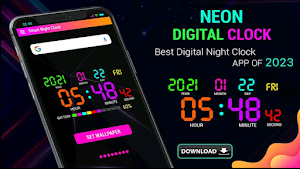 Analog clock live wallpaper Screenshot 1