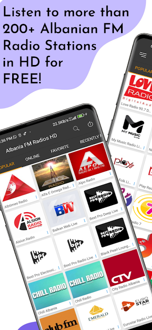Albania FM Radios HD Screenshot 0
