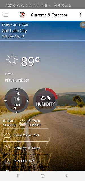 ABC4 Weather Screenshot 1