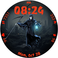 Angel of Death: Halloween face