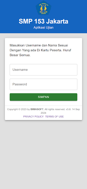 SMP 153 Jakarta Screenshot 0