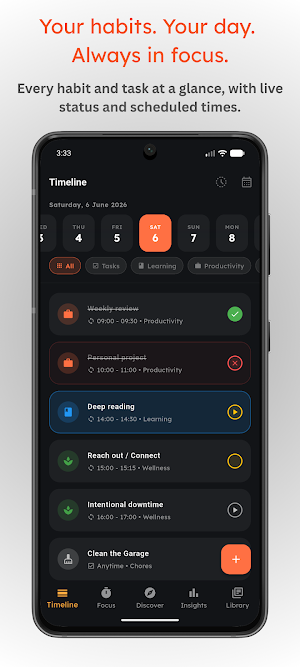 SteadyFocus: Habit Tracker Screenshot 0
