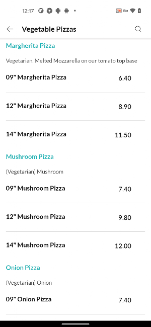 Bella Pizza Screenshot 3