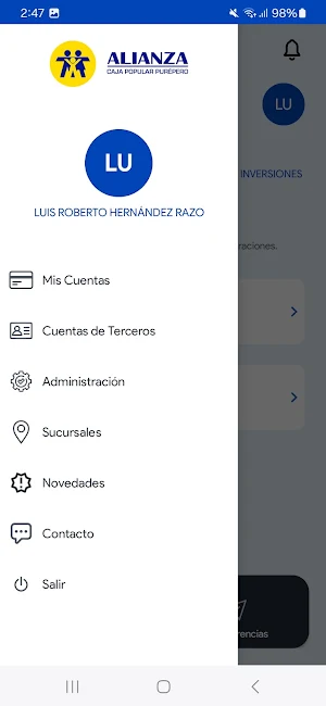 Alianza Móvil Purépero Screenshot 2