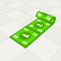 Money Roll 3D