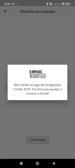 Olimpíadas Cristãs 2025 Screenshot 0