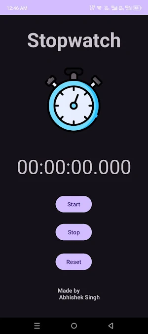 Stopwatch Screenshot 0