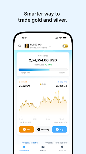 Goldex: Buy Gold & Silver Screenshot 1