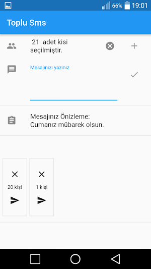 Sending Bulk Message - Special Day Bulk Message Screenshot 2