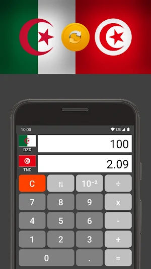 Algerian Dinar/Tunisian Dinar Screenshot 0