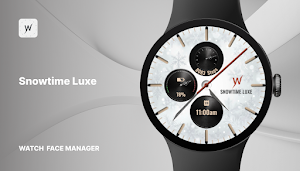 Snowtime Luxe Watch Face Screenshot 0