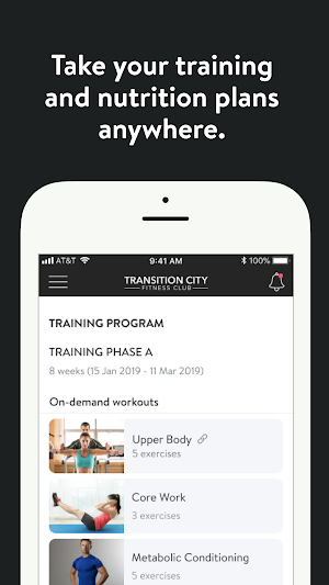 Transition City Fitness Club Screenshot 0