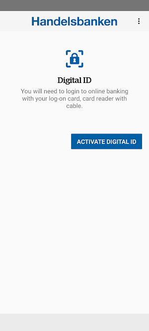 Handelsbanken Digital ID Screenshot 0