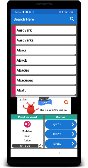 English Norwegian Dictionary Screenshot 0