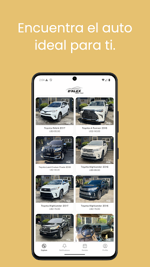 Alex Rent Car Screenshot 0