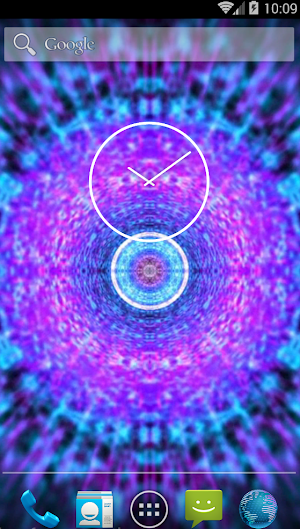 4K Moving Blue Noise Tunne Wal Screenshot 0