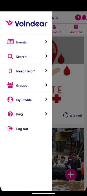 Volndear - Volunteering App Screenshot 3