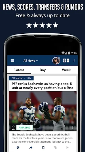 Sportfusion - Seahawks Edition Screenshot 0