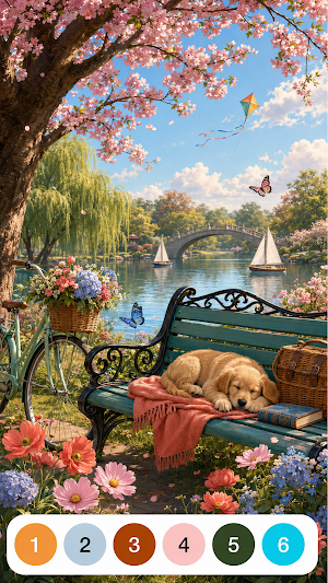 Coloring Game: Paint by Number Screenshot 1