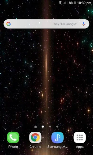 Sparkle Light Live Wallpaper Screenshot 2