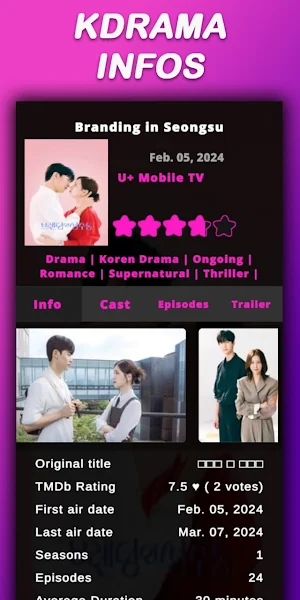 Kdramas - Korean Drama Eng Sub Screenshot 1