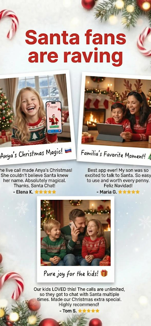 Santa Personal Video & Call Screenshot 2