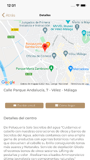 Salón Saludable Sole Screenshot 1