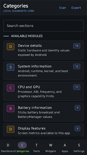 Android Info Master Screenshot 2