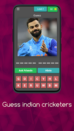 GUESS THE INDIAN CRICKETERS Screenshot 2
