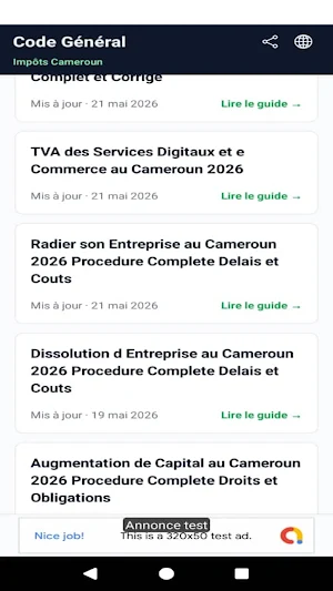 Code General des Impots Screenshot 3