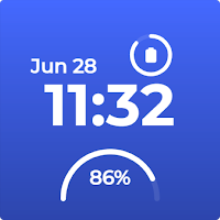 Simple Gradient Watch Face