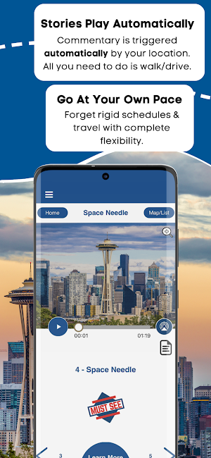 Space Needle Walking Guide Screenshot 2
