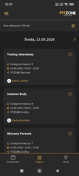 FitZone Fitness & Gym Screenshot 3